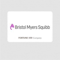 Bristol Myers Squibb Company Logo Graphics Decal Sticker