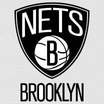Brooklyn Nets Football Team Logo Decal Sticker