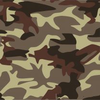 Brown Wood Camouflage Military Pattern Vinyl Wrap Decal