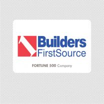 Builders Firstsource Company Logo Graphics Decal Sticker