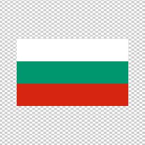 Bulgaria Country Flag Decal Sticker