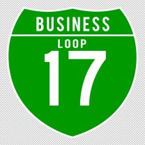 Business Loop 17 Decal Sticker