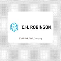 C H Robinson Company Logo Graphics Decal Sticker