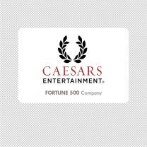 Caesars Entertainment Company Logo Graphics Decal Sticker