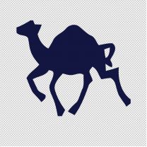 Camel Animal Shape Vinyl Decal Sticker