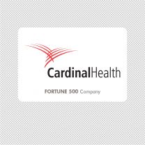 Cardinal Health Company Logo Graphics Decal Sticker