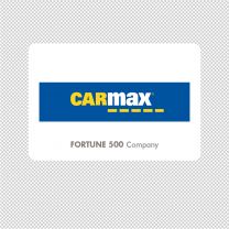 Carmax Company Logo Graphics Decal Sticker