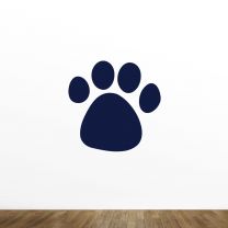 Catfoot Silhouette Vinyl Wall Decal