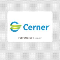 Cerner Corporation Company Logo Graphics Decal Sticker