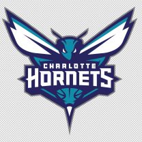 Charlotte Hornets Football Team Logo Decal Sticker