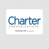 Charter Communications Company Logo Graphics Decal Sticker