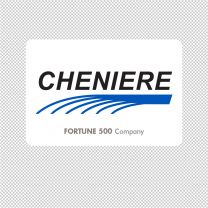 Cheniere Company Logo Graphics Decal Sticker