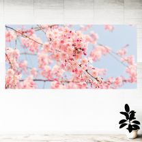 Cherry Blossom Flowers Graphics Pattern Wall Mural Vinyl Decal