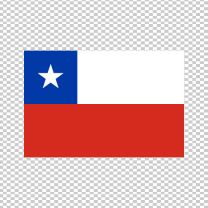 Chile Country Flag Decal Sticker