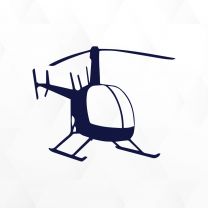 Chopper 2 Airplane Decal Sticker
