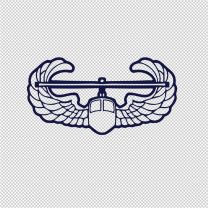 Chopper Emblem Military Vinyl Decal Sticker