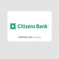 Citizens Bank Company Logo Graphics Decal Sticker