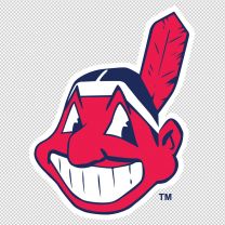 Cleveland Indians Baseball Team Logo Decal Sticker