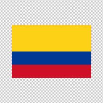Colombia Country Flag Decal Sticker