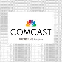 Comcast Company Logo Graphics Decal Sticker