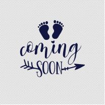 Coming Soon Events Vinyl Decal Stickers