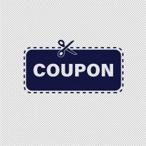 Coupon 2 For Sale Vinyl Decal Stickers