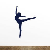 Dance silhouette vinyl wall decal Style-C