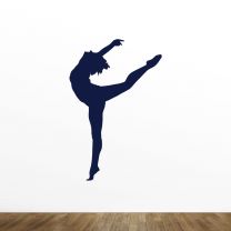 Dance Silhouette Vinyl Wall Decal Style-G