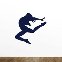 Dance Silhouette Vinyl Wall Decal Style-H