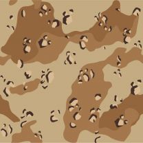 Desert Storm Camouflage Military Pattern Vinyl Wrap Decal