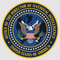 Director Of National Intelligence Army Emblem Logo Shield Decal Sticker