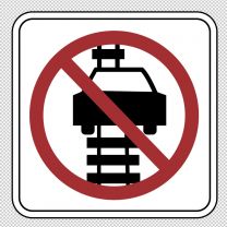 Do Not Drive Ontracks Decal Sticker