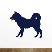 Dog Silhouette Vinyl Wall Decal