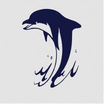 Dolphin 23 Animal Shape Vinyl Decal Sticker