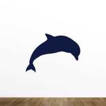 Dolphin Silhouette Vinyl Wall Decal