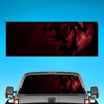 Dragon Graphics For Pickup Truck Rear Window Perforated Decal