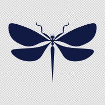 Dragonfly With Legs Decal Sticker 