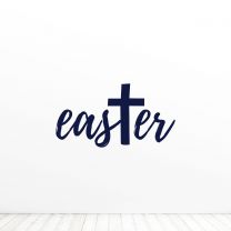 Easter Christ Quote Vinyl Wall Decal Sticker