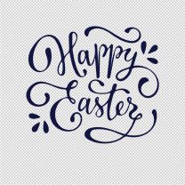 Easter Holiday Vinyl Decal Sticker