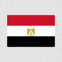 Egypt Country Flag Decal Sticker
