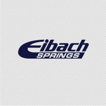 Eibach Springs Vinyl Decal Sticker