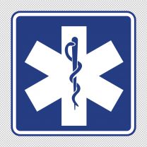 Emergency Medical Services Decal Sticker
