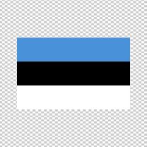 Estonia Country Flag Decal Sticker
