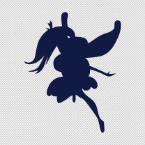 Fairy Jumping Decal Sticker