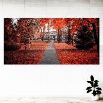 Fall Autumn Tree Leaves Graphics Pattern Wall Mural Vinyl Decal