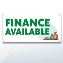 Finance Available Digitally Printed Banner