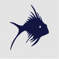 Fish 21 Animal Shape Vinyl Decal Sticker