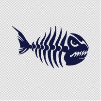 Fish 3 Animal Shape Vinyl Decal Sticker