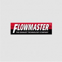 Flowmaster Racing Decal Sticker