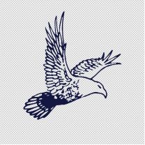 Flying Eagle Birds Animal Shape Vinyl Decal Sticker